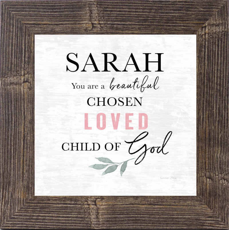 Personalized Child of God by Summer Snow PER162