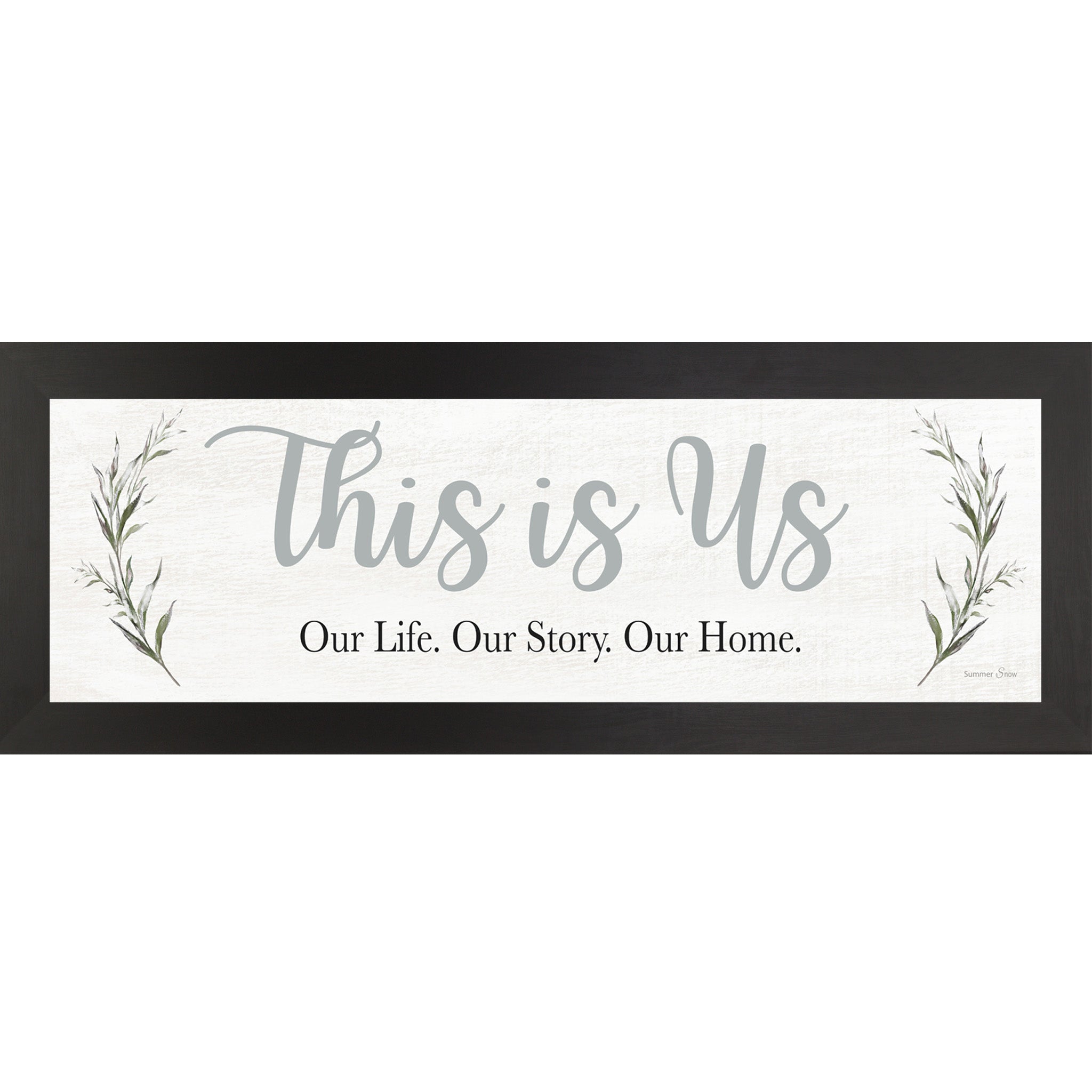 This Is Us – Our Life, Our Story, Our Home Framed Wall Art | Family Home Decor (SSA10361)