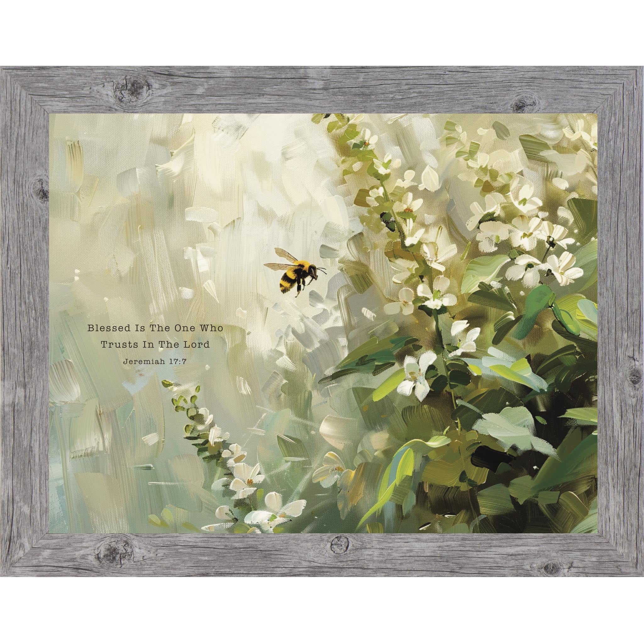 Blessed Is The One Who Trusts In The Lord Wall Art – Jeremiah 17:7 (SB145)