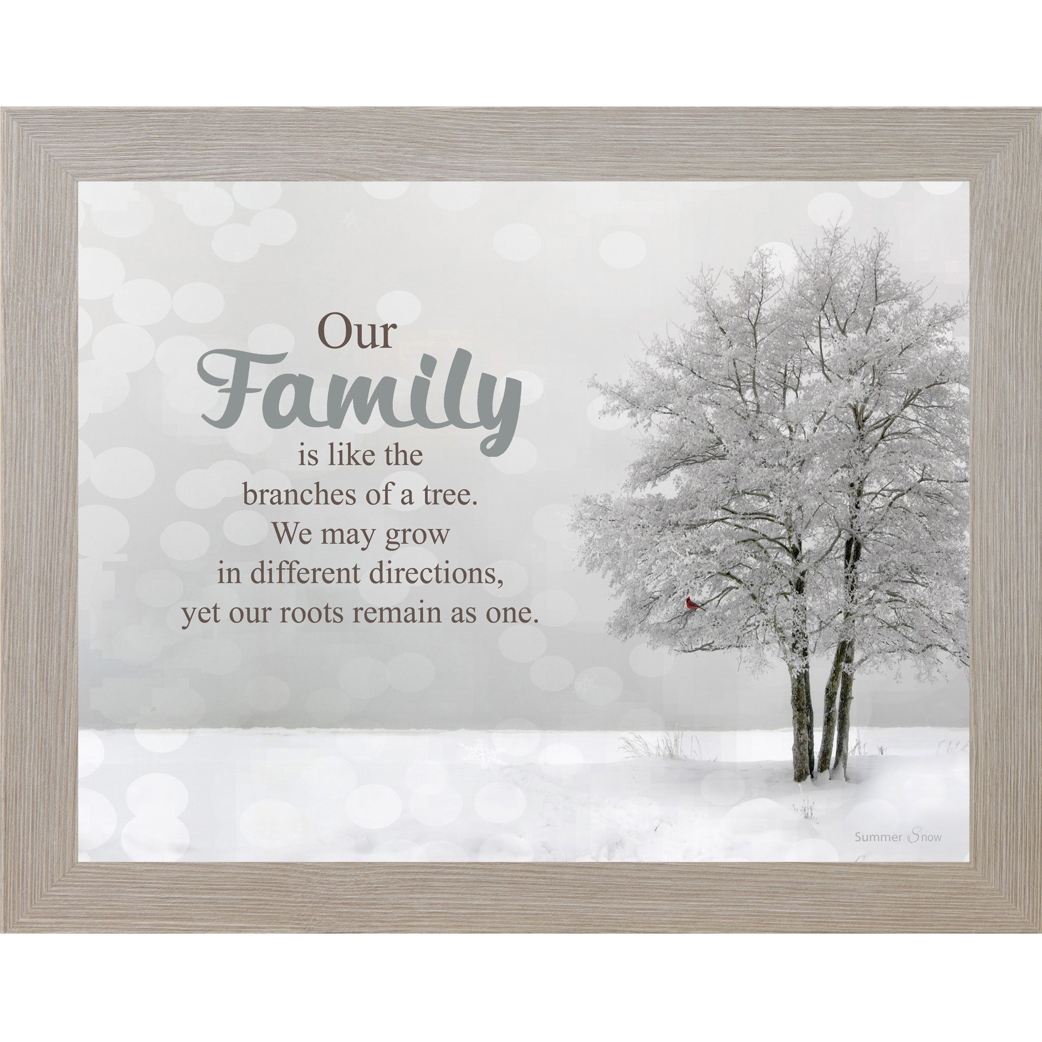 Our Family Winter Cardinal Tree SSA15