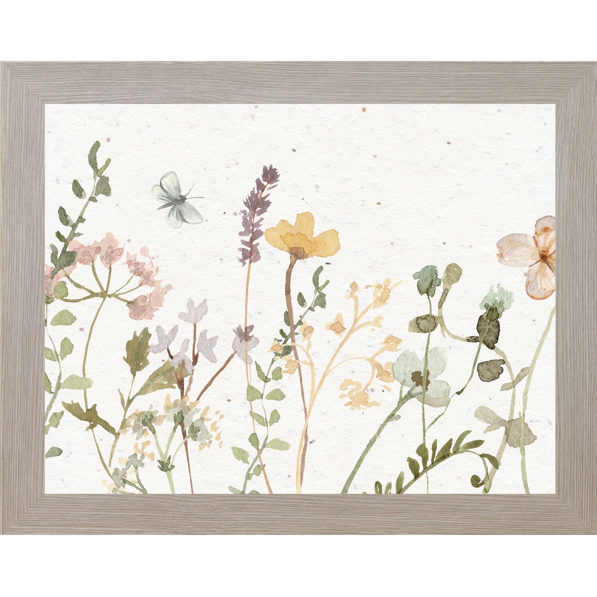 Wildflower Stem Wall Art – Soft Botanical Floral Print | SB129