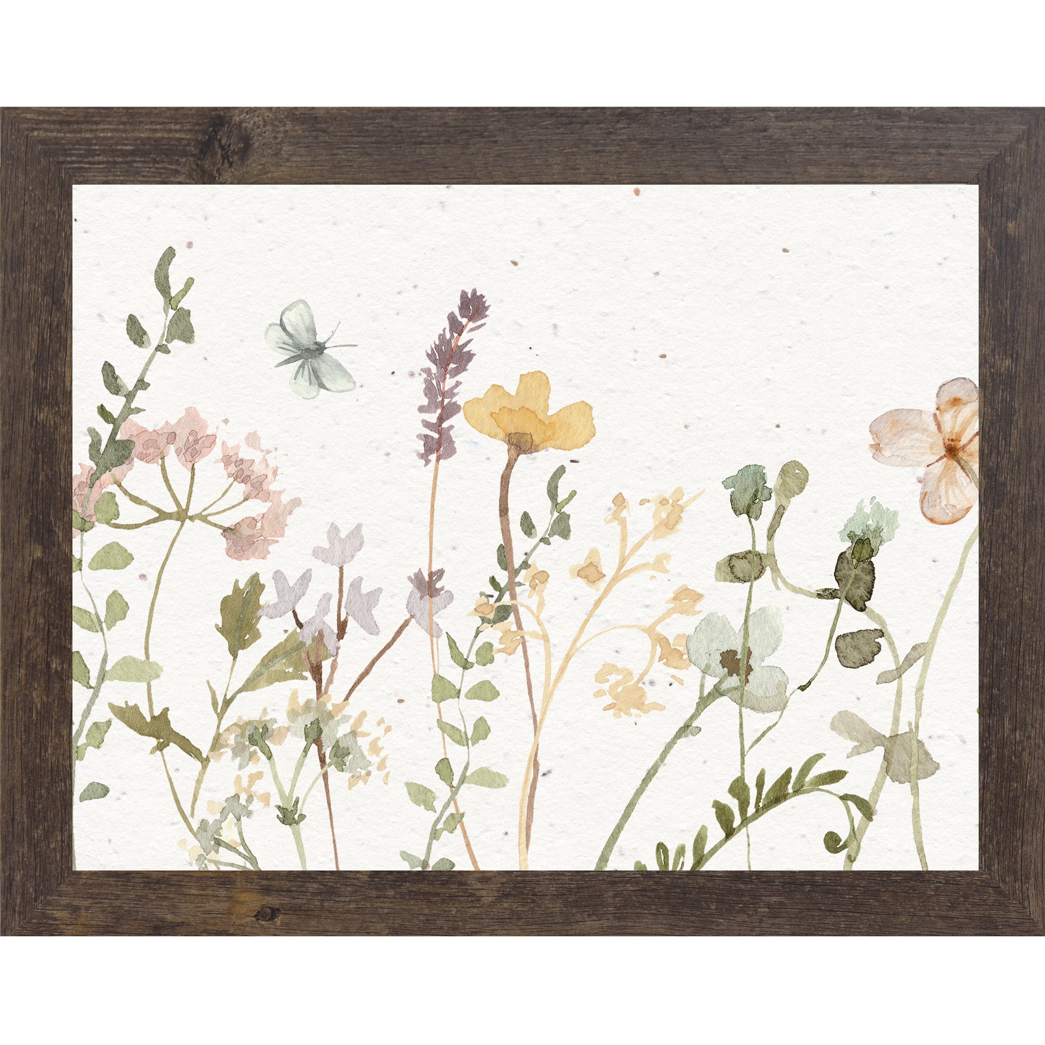 Wildflower Stem Wall Art – Soft Botanical Floral Print | SB129