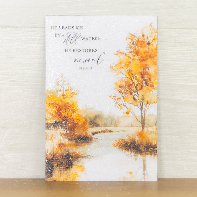 He Leads Me By Still Waters Magnet - NS356M