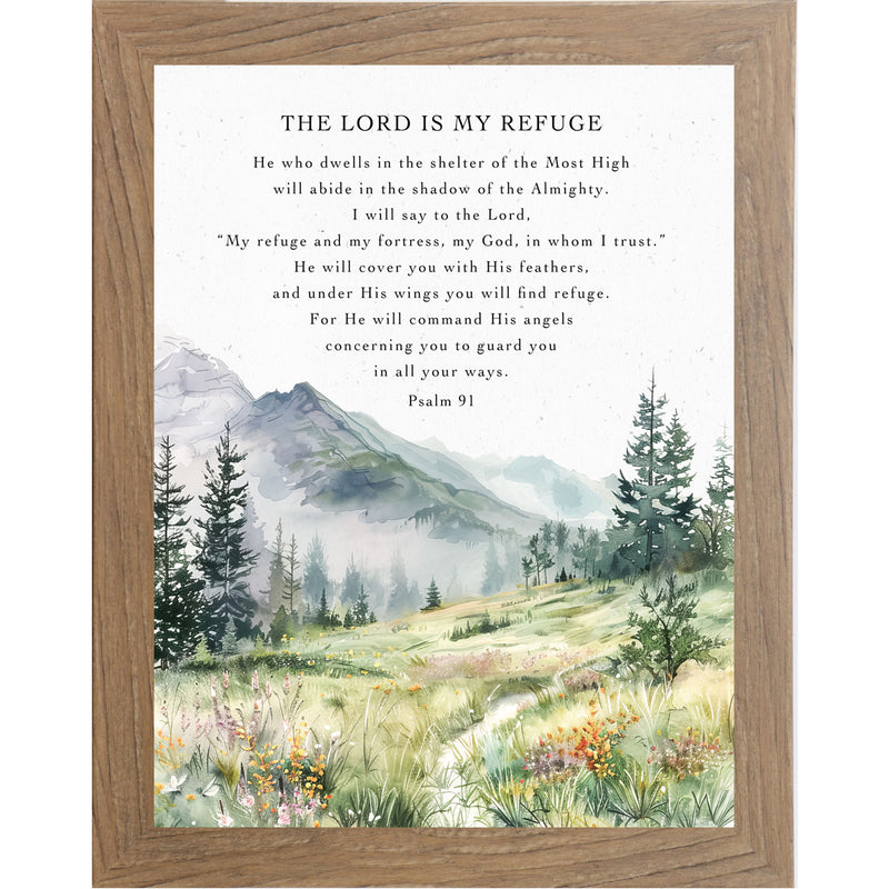 The Lord Is My Refuge by Summer Snow NS359