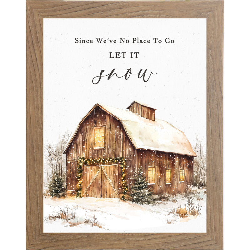 Since We've No Place To Go Let It Snow by Summer Snow NS366