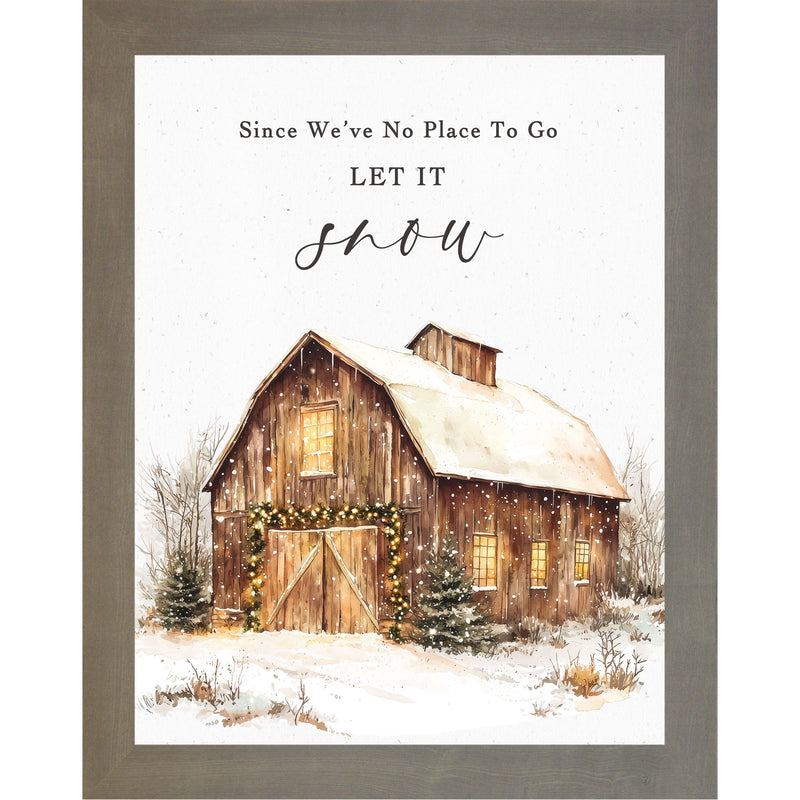 Since We've No Place To Go Let It Snow by Summer Snow NS366