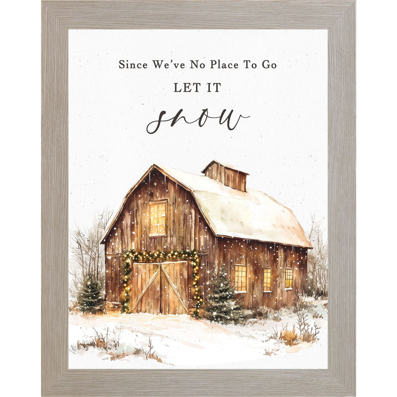 Since We've No Place To Go Let It Snow by Summer Snow NS366