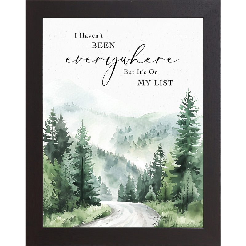 I Haven't Been Everywhere But It's On My List by Summer Snow NS374