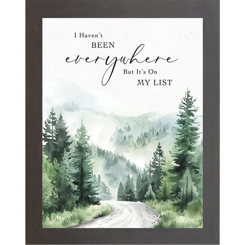 I Haven't Been Everywhere But It's On My List by Summer Snow NS374