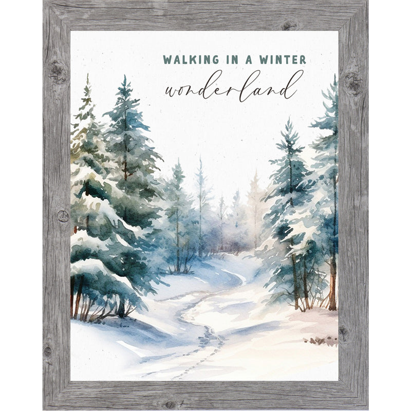 Walking in a Winter Wonderland by Summer Snow NS377