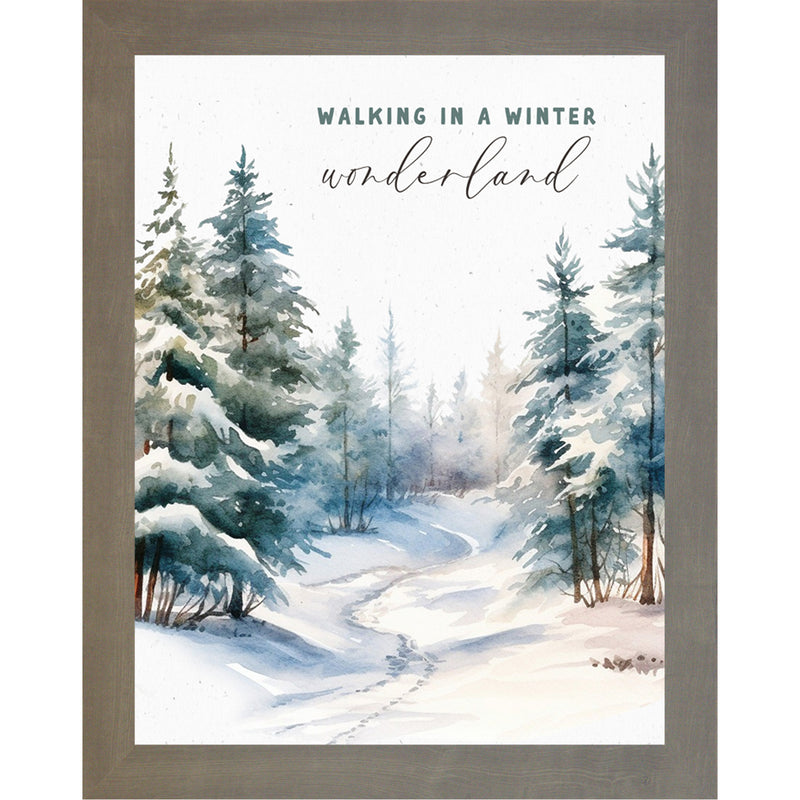 Walking in a Winter Wonderland by Summer Snow NS377