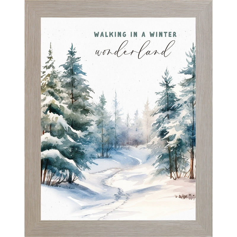 Walking in a Winter Wonderland by Summer Snow NS377