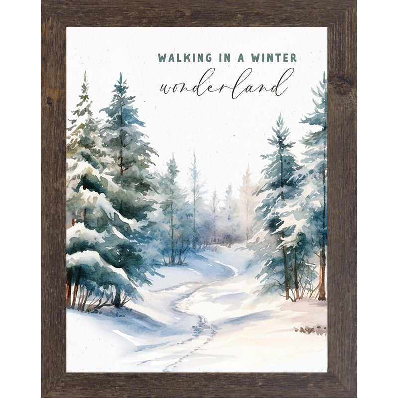 Walking in a Winter Wonderland by Summer Snow NS377