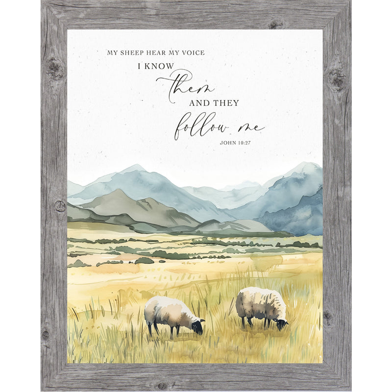 My Sheep Hear My Voice by Summer Snow NS384