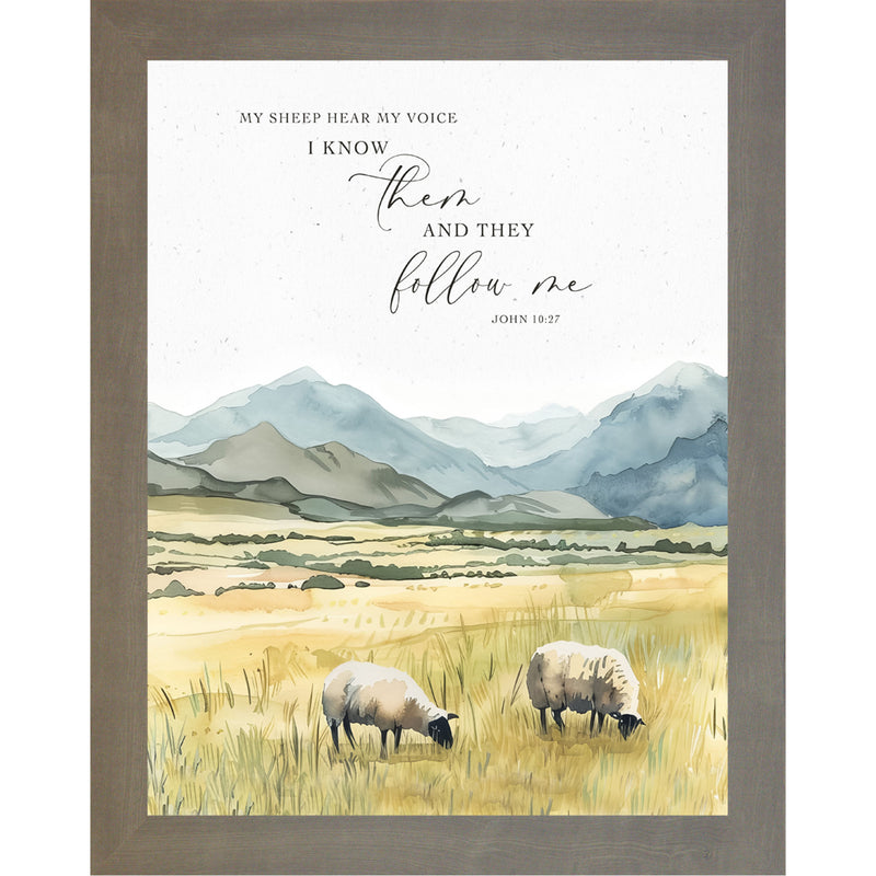 My Sheep Hear My Voice by Summer Snow NS384