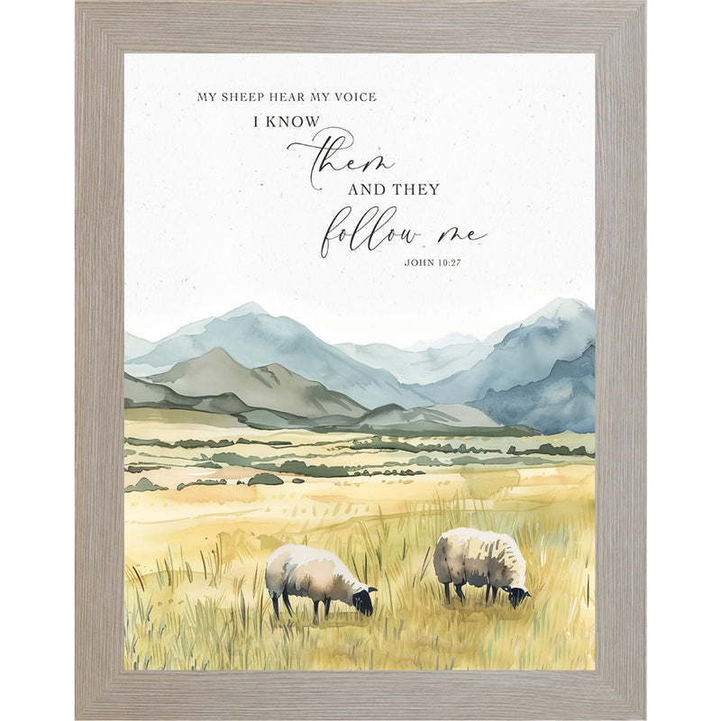 My Sheep Hear My Voice by Summer Snow NS384