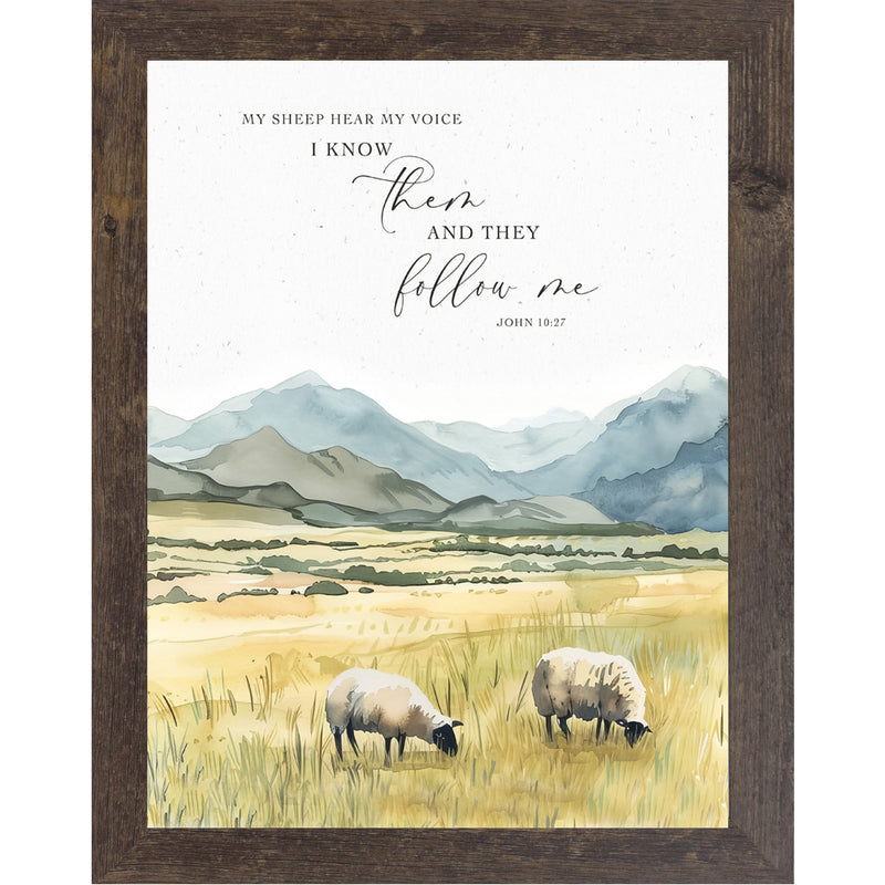 My Sheep Hear My Voice by Summer Snow NS384