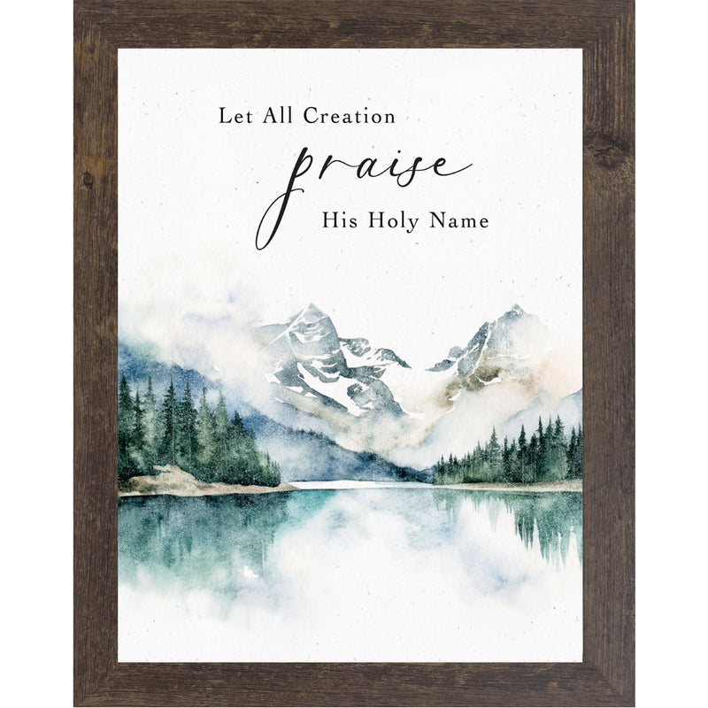 Let All Creation Praise His Holy Name by Summer Snow NS389