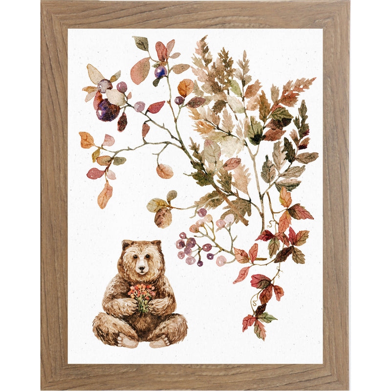 Woodland Bear by Summer Snow NS401