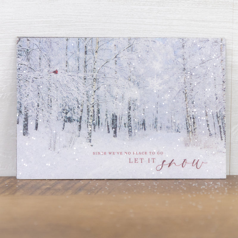 Let It Snow Magnet - SA2018M