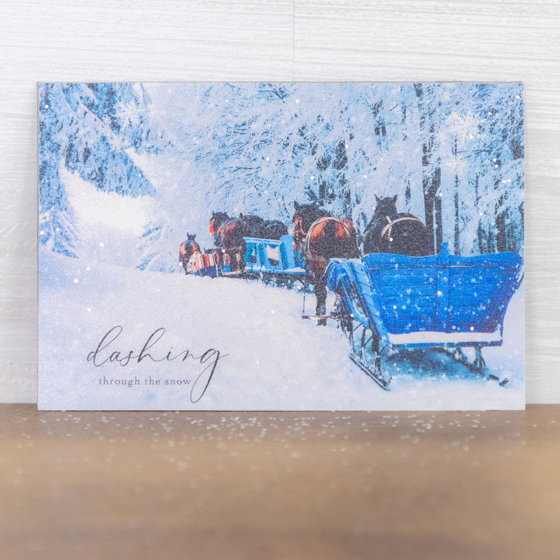 Dashing Through The Snow Magnet - SA427M