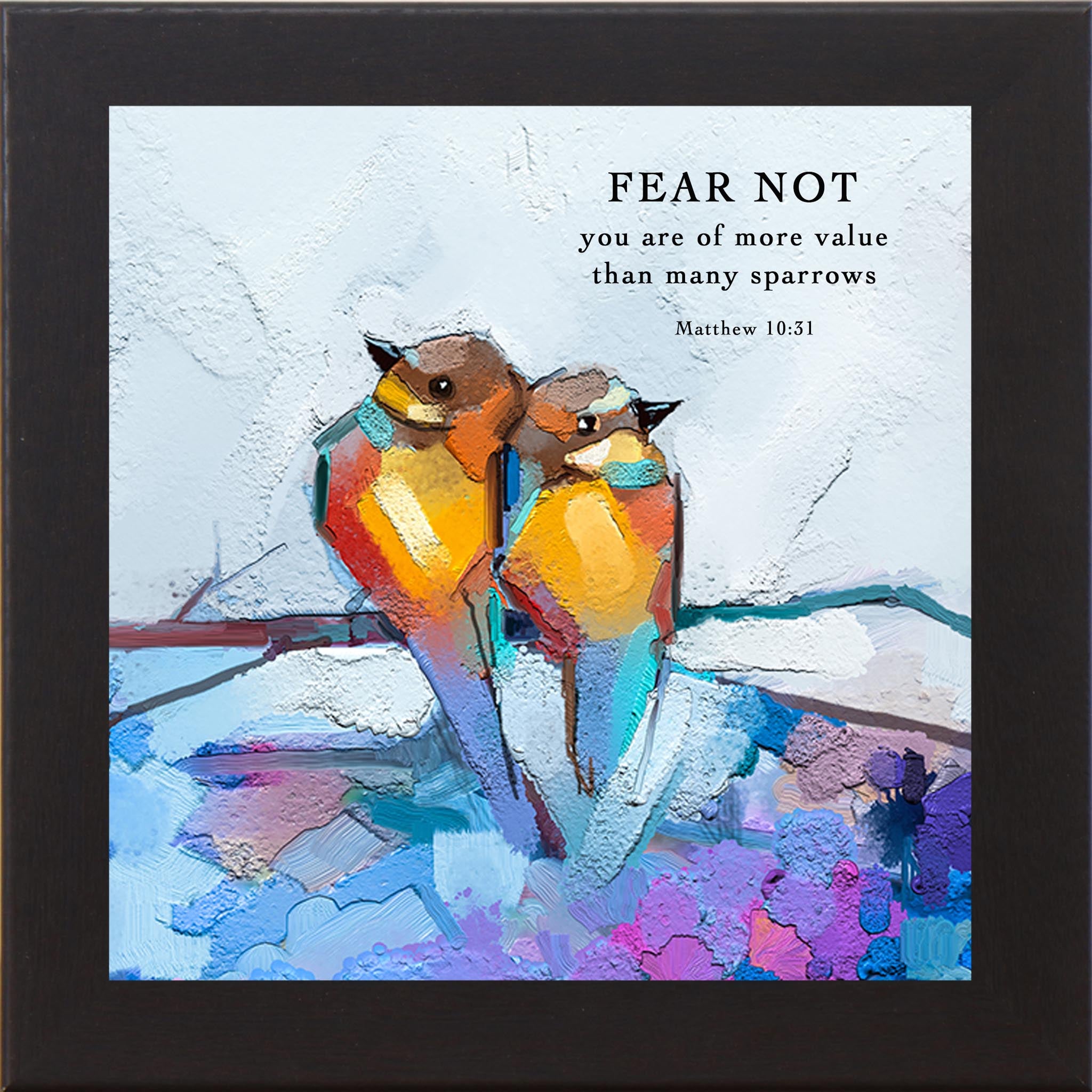 Christian Bird Wall Art – Faith & Encouragement Choose A Design | SN24–SN28