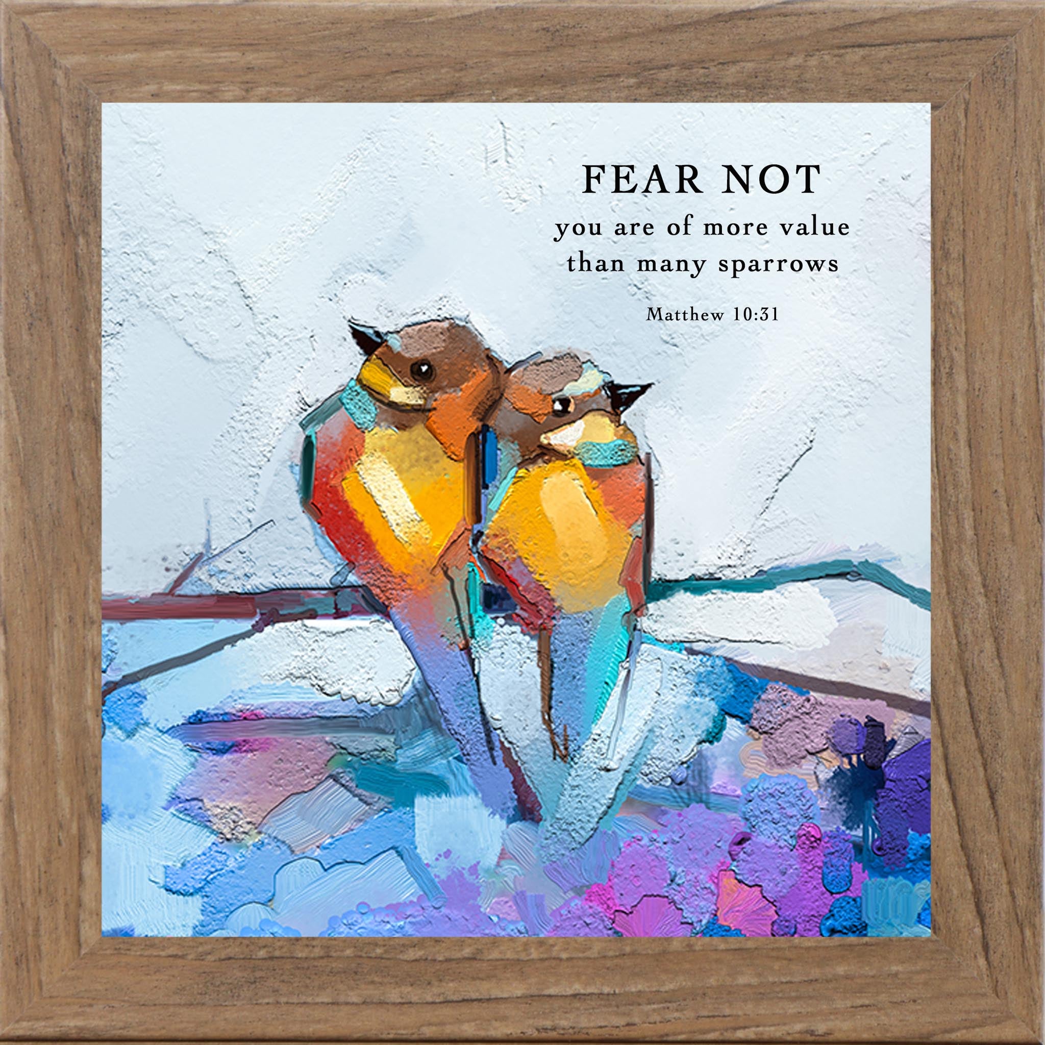 Christian Bird Wall Art – Faith & Encouragement Choose A Design | SN24–SN28