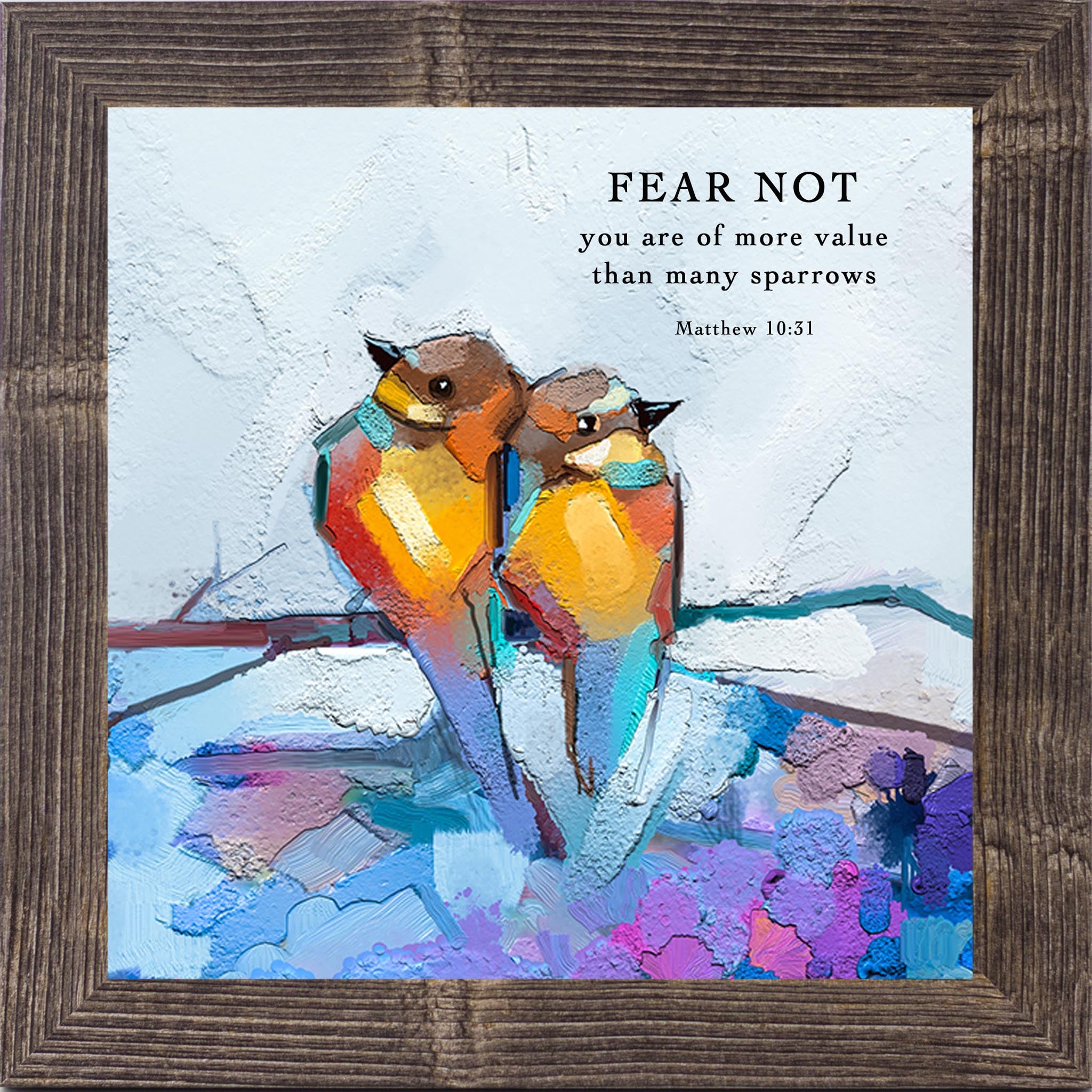 Christian Bird Wall Art – Faith & Encouragement Choose A Design | SN24–SN28