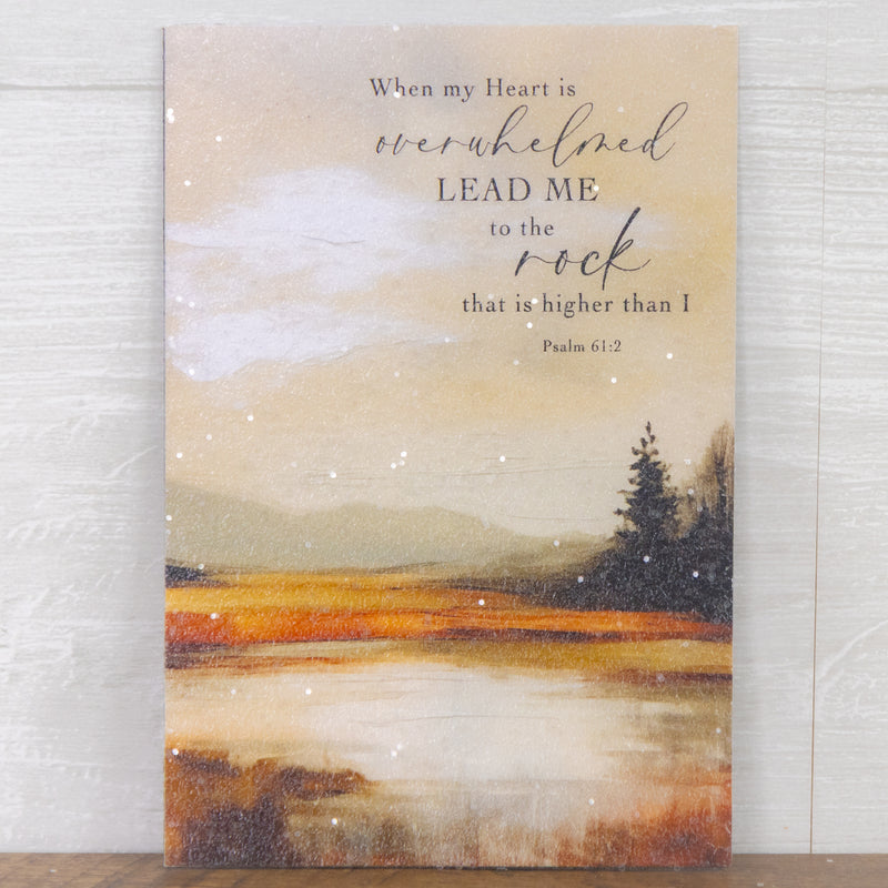 When My Heart Is Overwhelmed Magnet - SN3689M