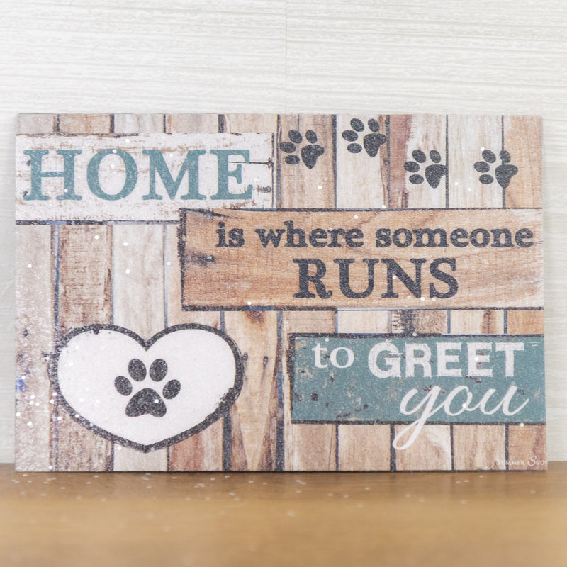 Home Is Where Someone Runs Magnet - SS9822M