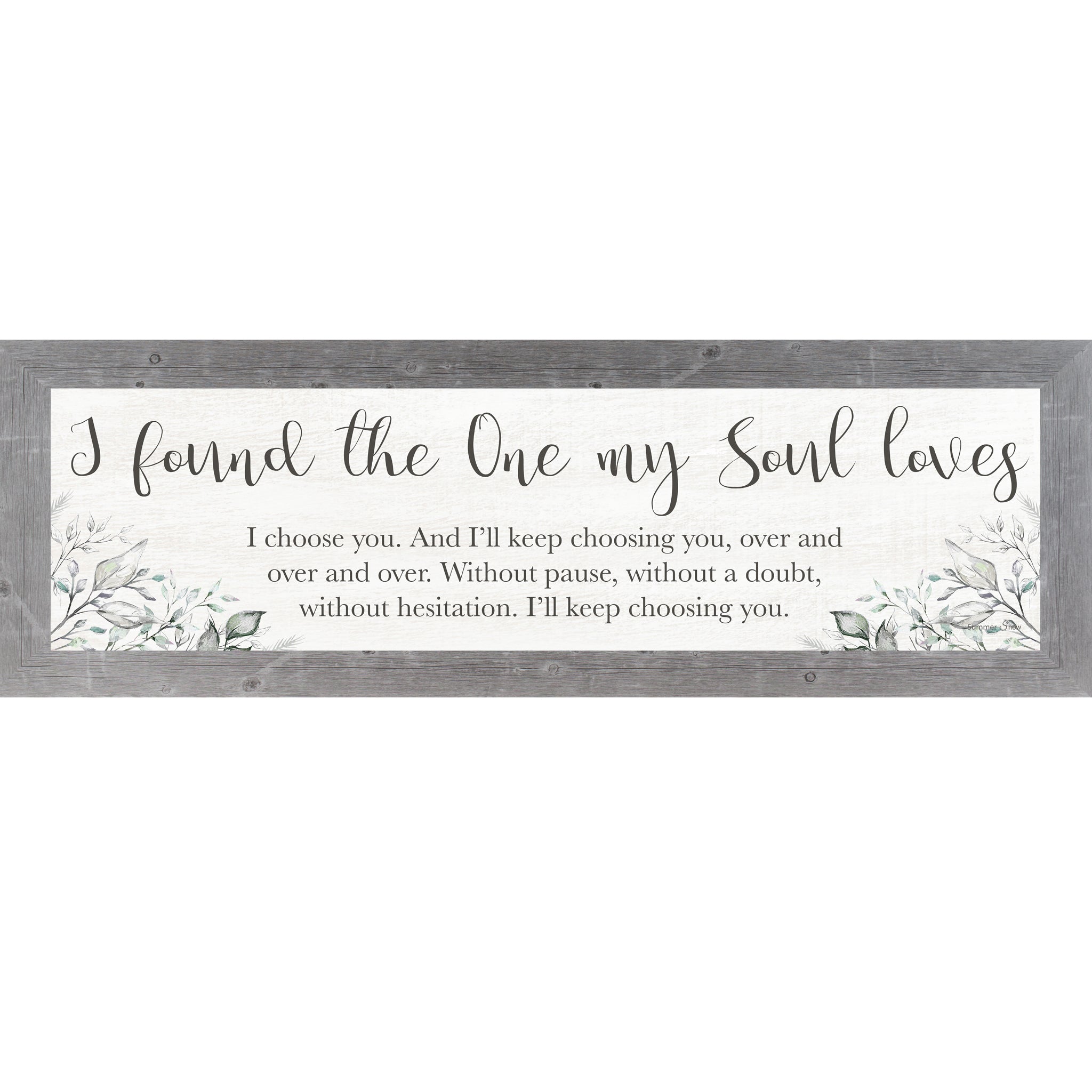 I Found the One My Soul Loves (Leaves) SSA103670