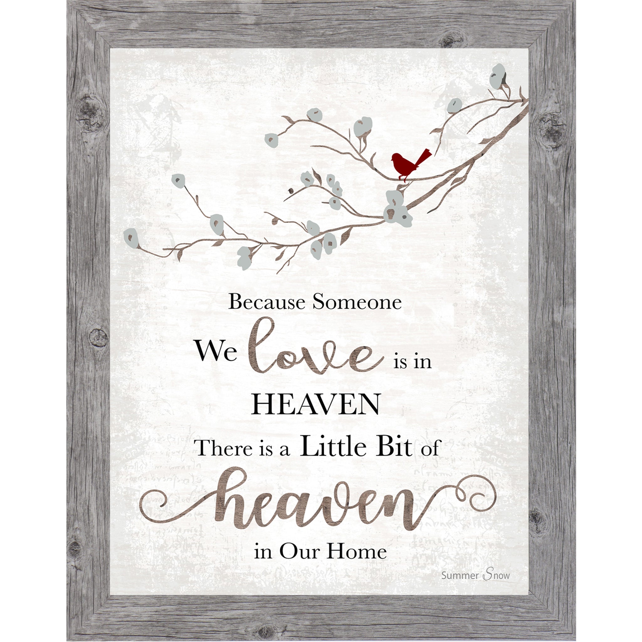 Because Someone We Love is in Heaven SSA193