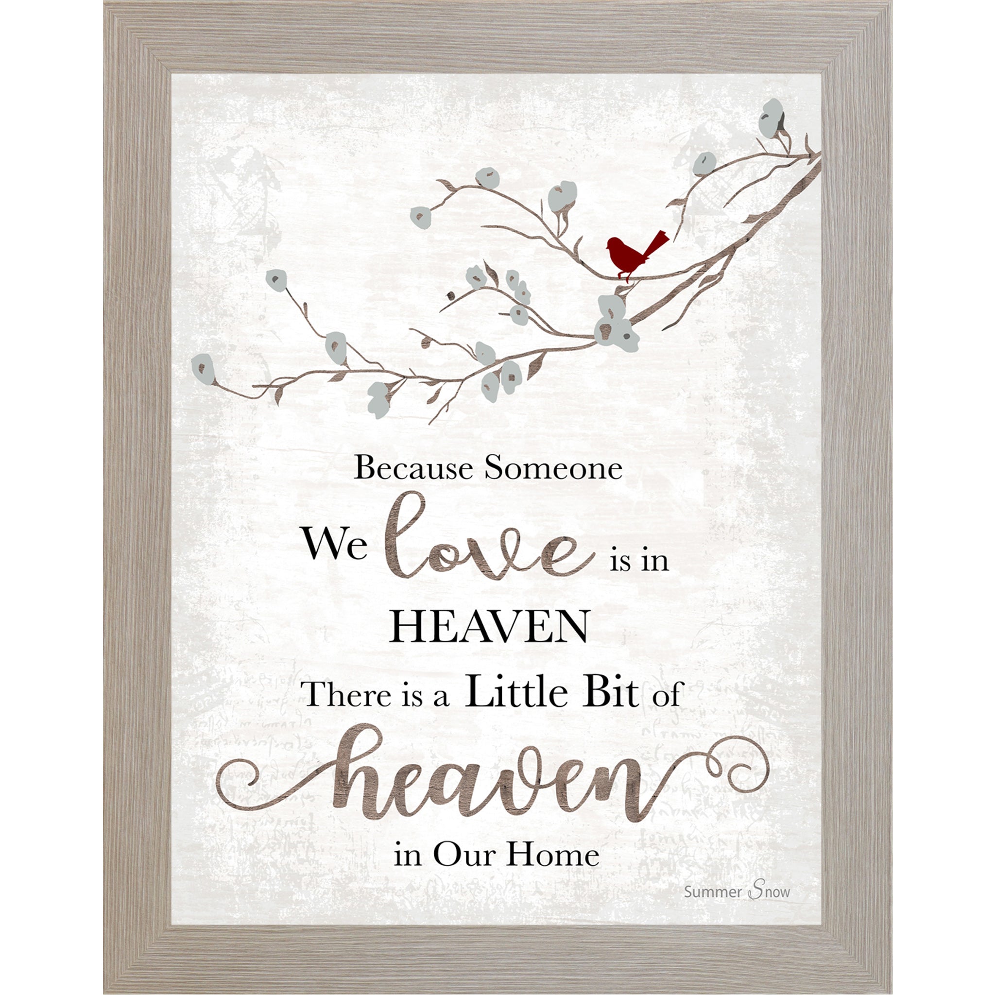 Because Someone We Love is in Heaven SSA193