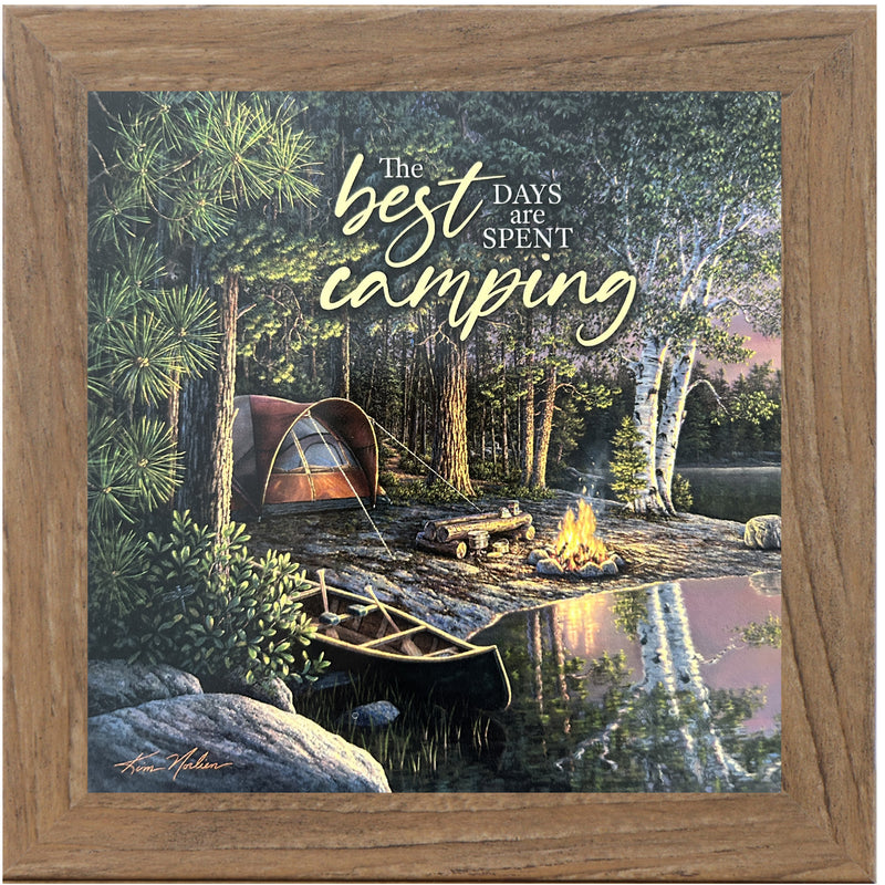 The Best Days are Spent Camping by Kim Norlien KN57