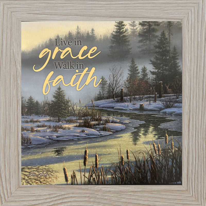 Live In Grace Walk In Faith by Kim Norlien KN59