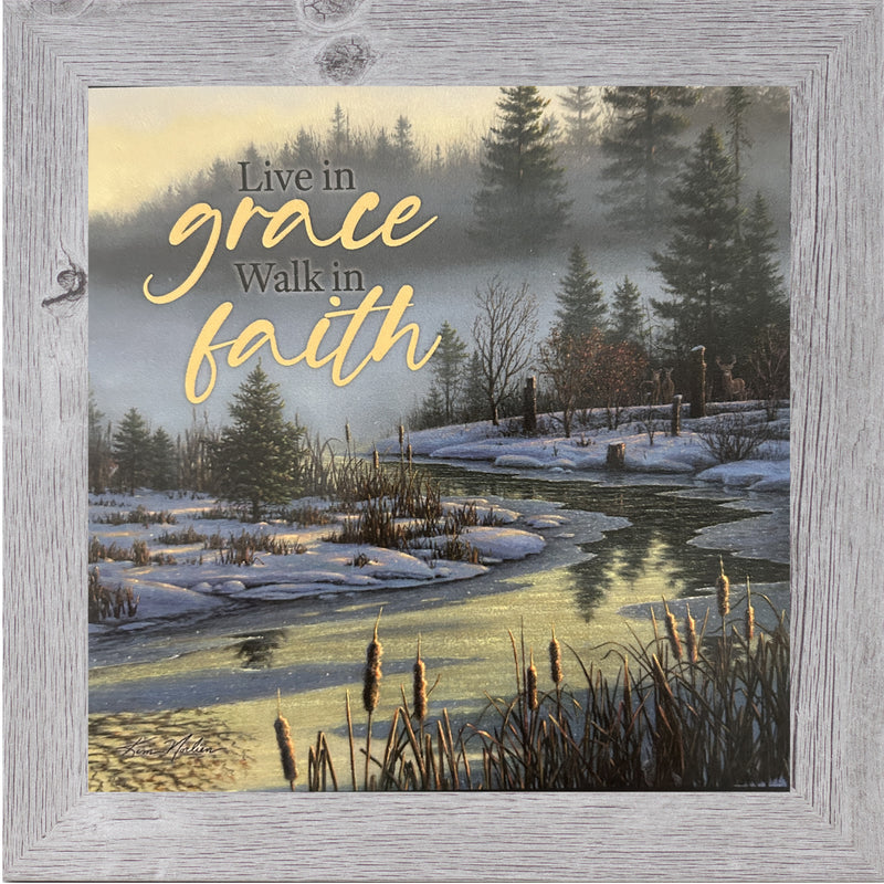 Live In Grace Walk In Faith by Kim Norlien KN59