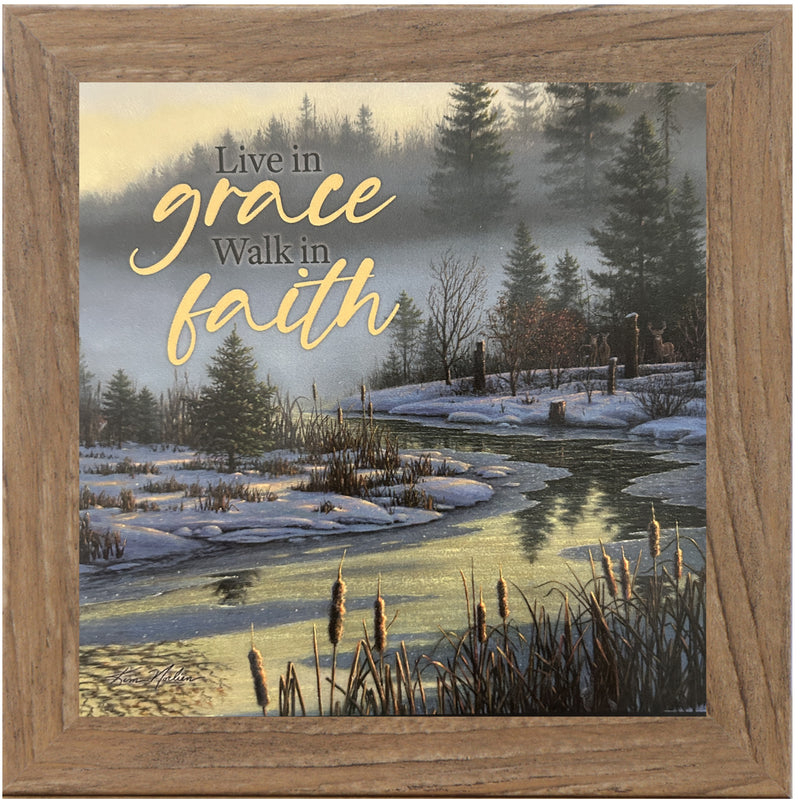 Live In Grace Walk In Faith by Kim Norlien KN59