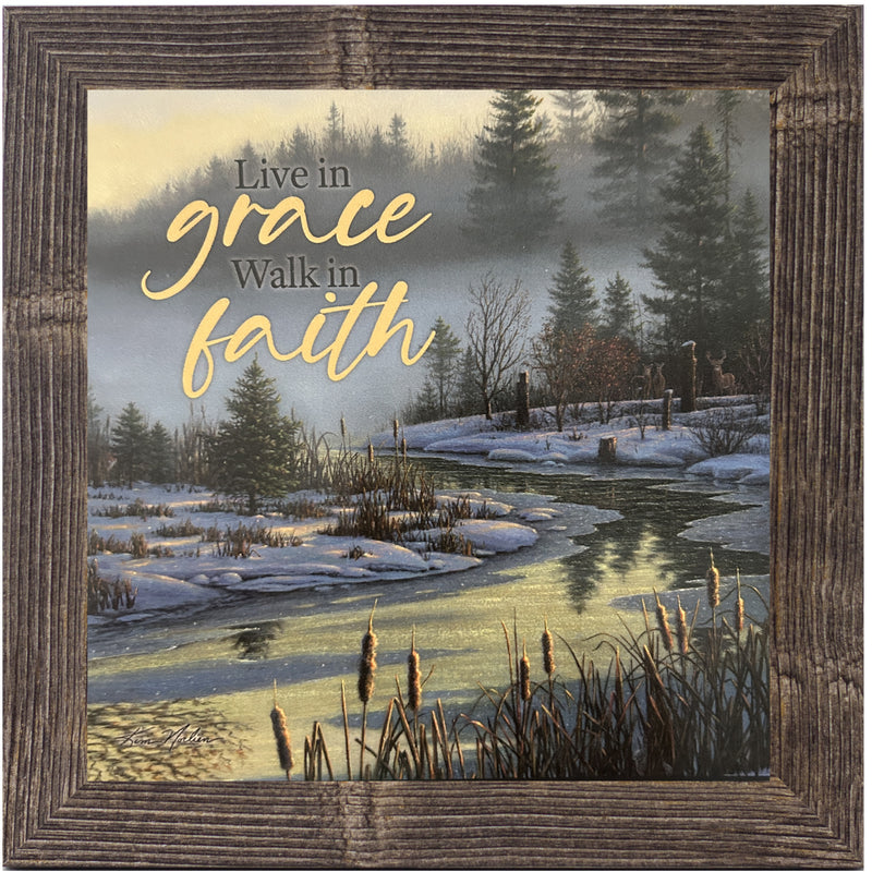 Live In Grace Walk In Faith by Kim Norlien KN59