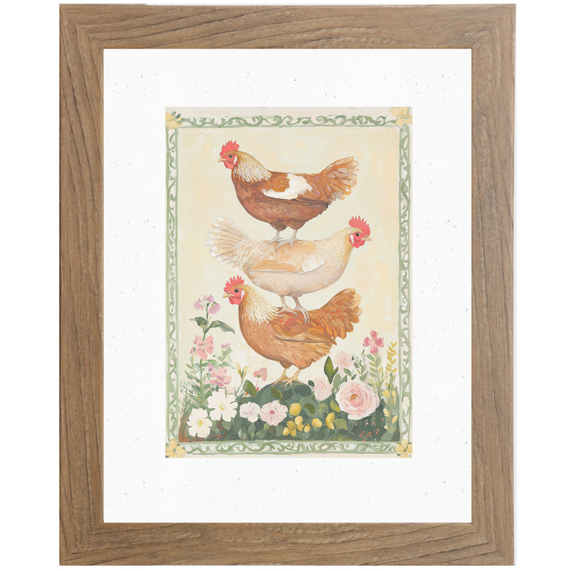 Golden Hens by Summer Snow NS333