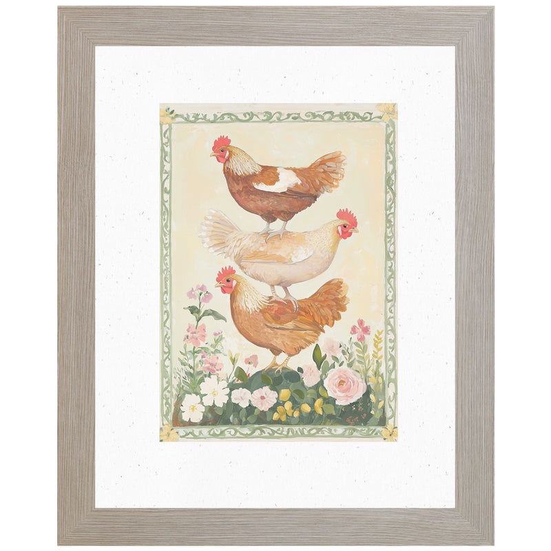 Golden Hens by Summer Snow NS333