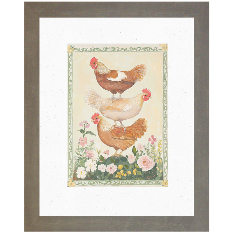 Golden Hens by Summer Snow NS333