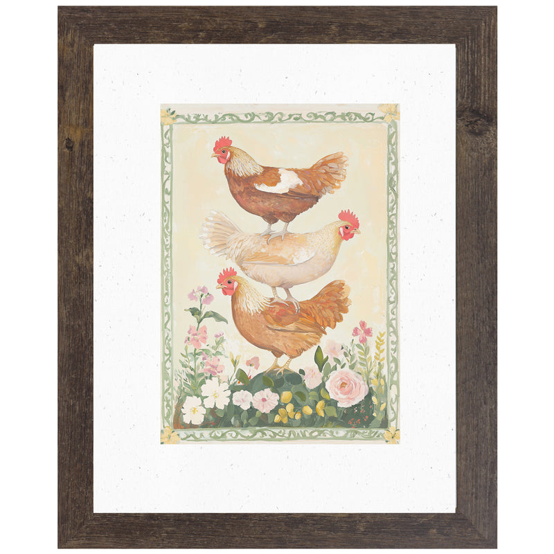 Golden Hens by Summer Snow NS333