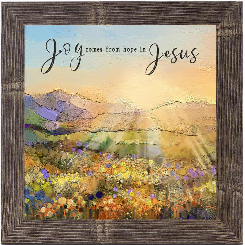 Joy Comes From Hope In Jesus by Summer Snow NS37