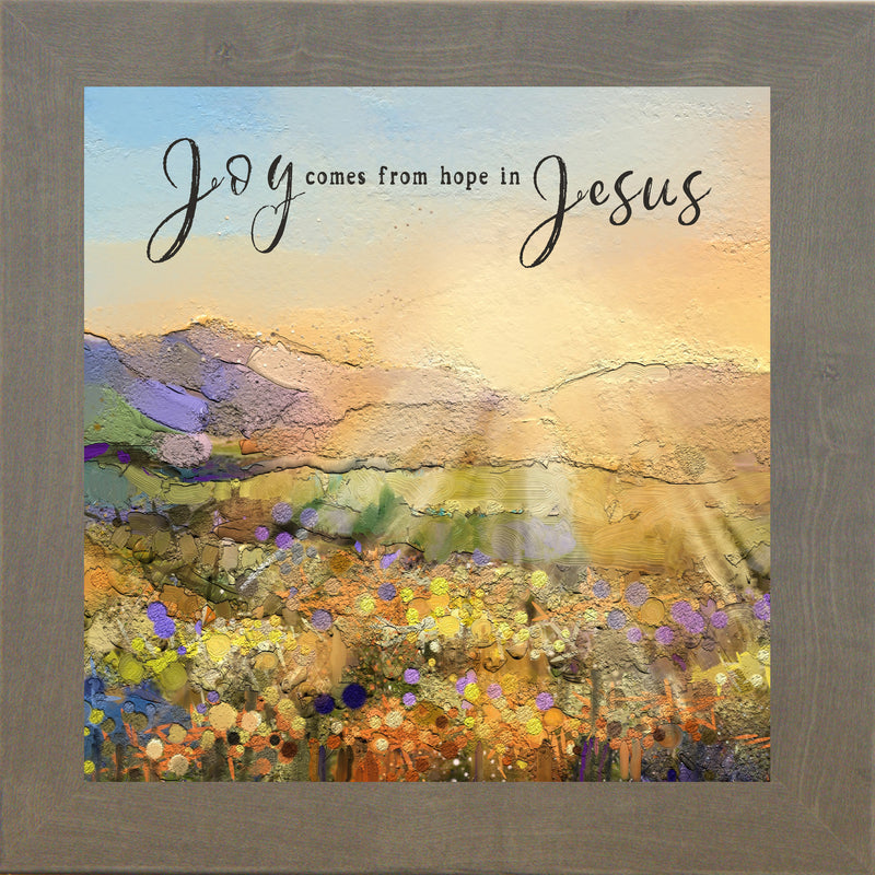 Joy Comes From Hope In Jesus by Summer Snow NS37