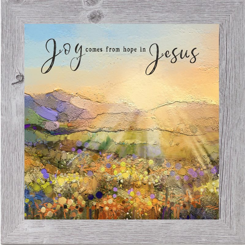 Joy Comes From Hope In Jesus by Summer Snow NS37