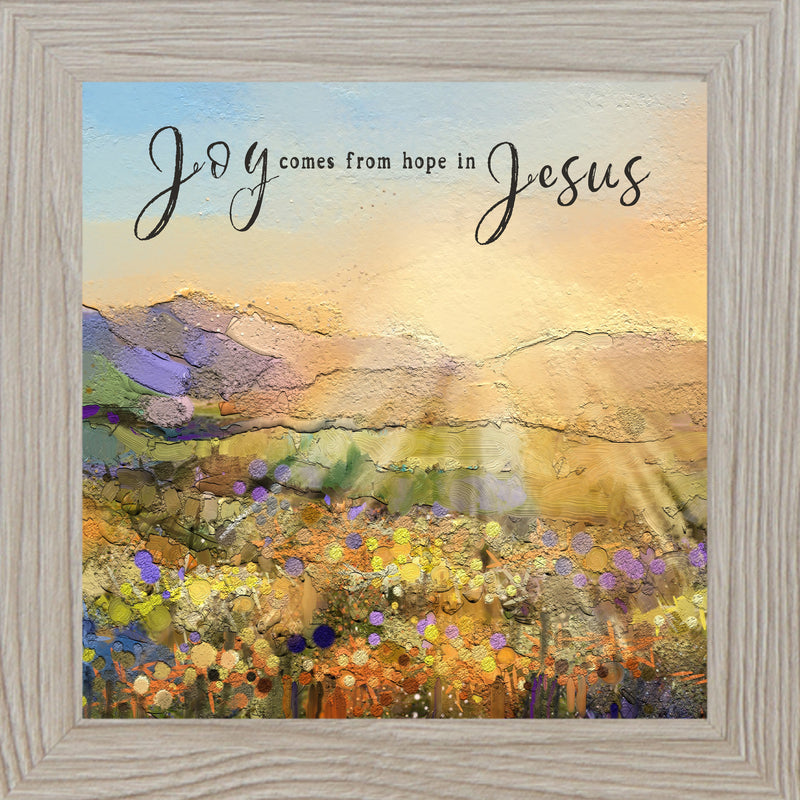 Joy Comes From Hope In Jesus by Summer Snow NS37