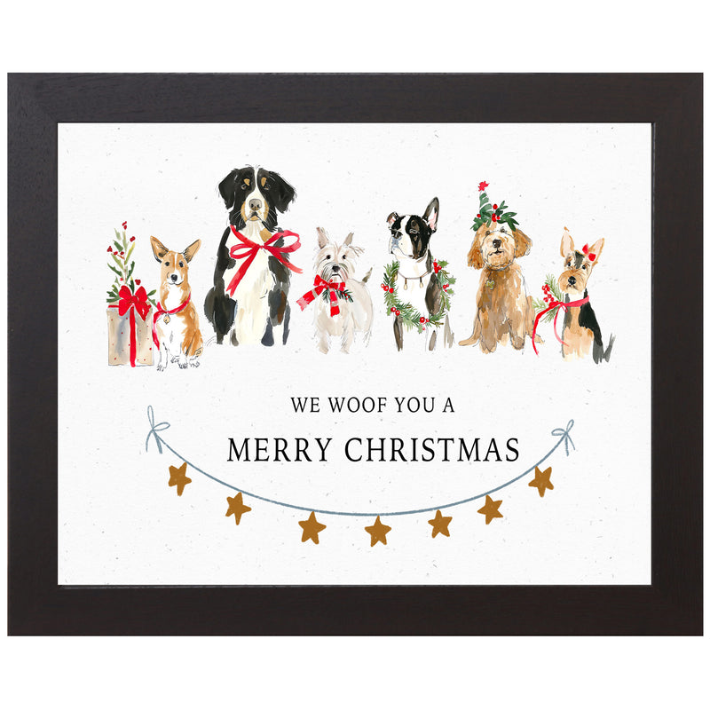 We Woof You A Merry Christmas by Summer Snow NS400