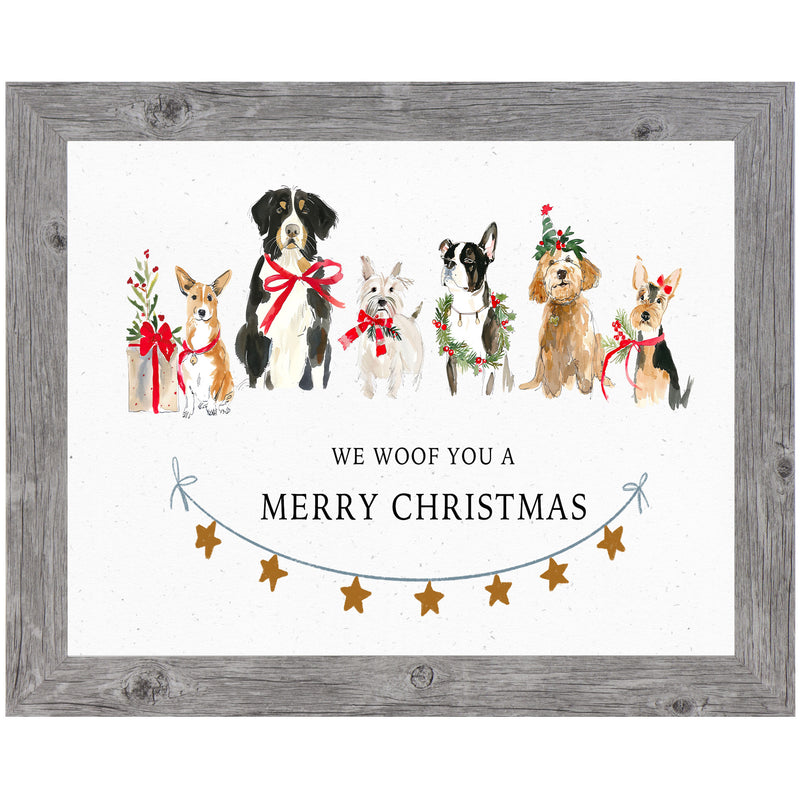 We Woof You A Merry Christmas by Summer Snow NS400