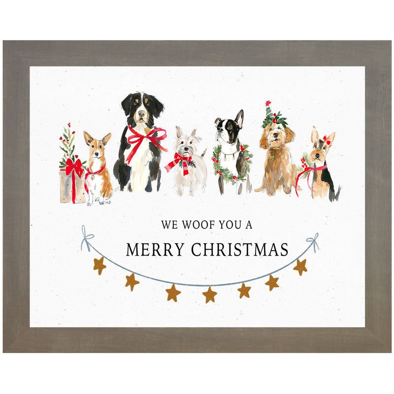 We Woof You A Merry Christmas by Summer Snow NS400
