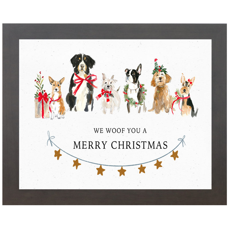 We Woof You A Merry Christmas by Summer Snow NS400